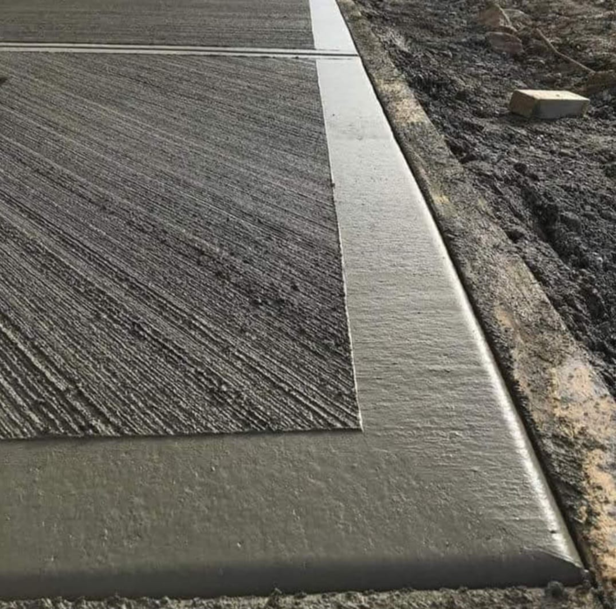 Detalle técnico de hormigón y terminación exterior
