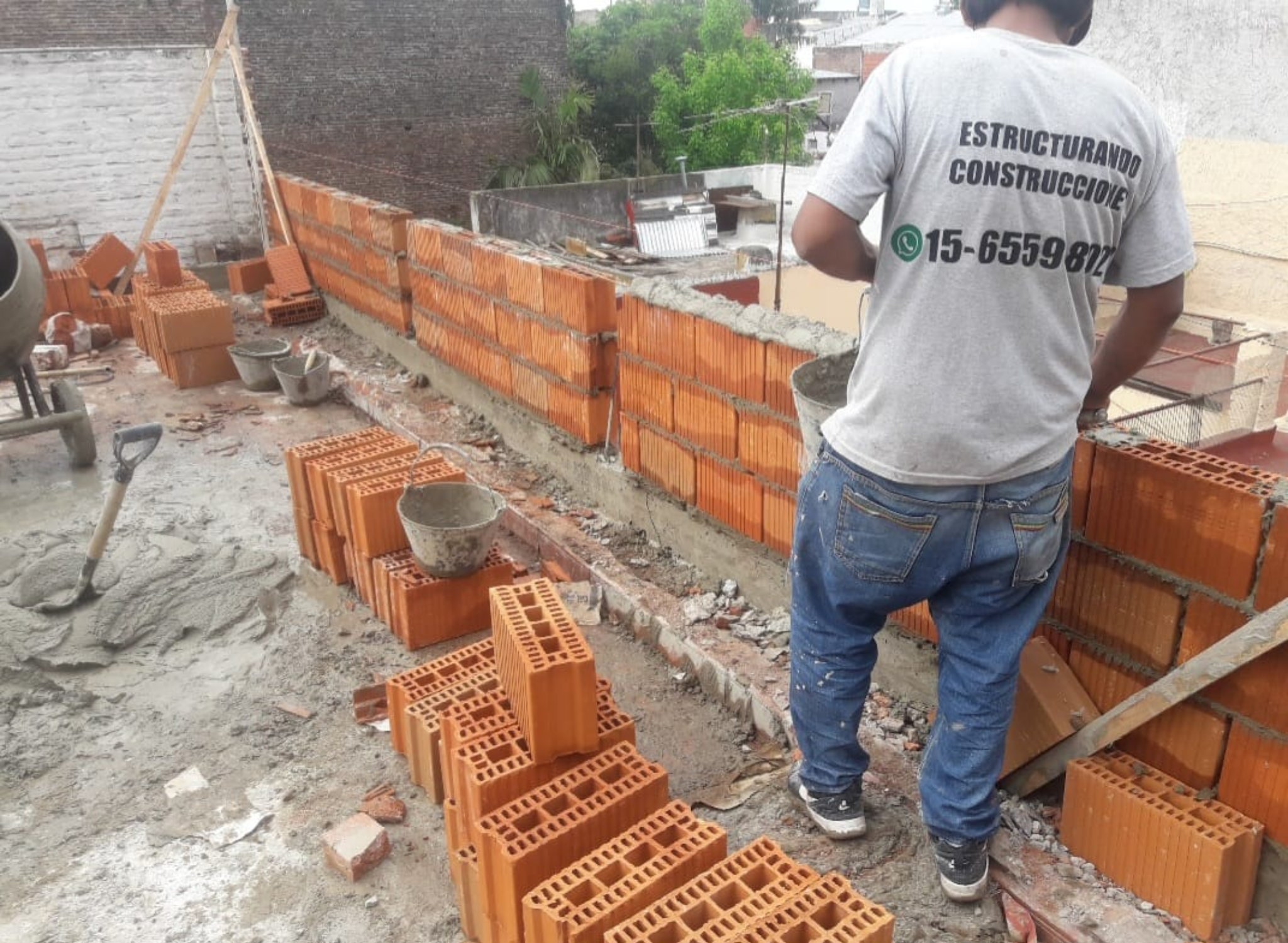 Obra en ejecución en Buenos Aires con seguimiento técnico