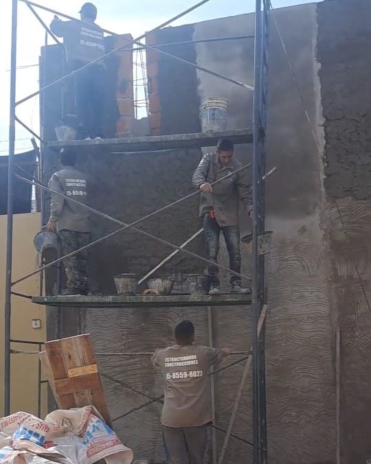 Equipo en obra de Estructurando & Construcciones en Buenos Aires